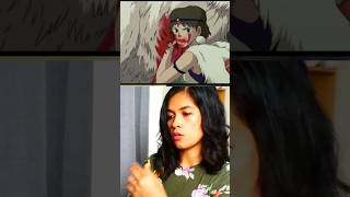 Princess Mononoke 1997 movie reaction princessmononoke animemovie animeedit [upl. by Rebhun]