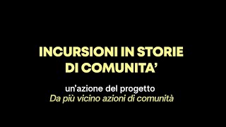 Incursioni teatrali in storie di comunità  Imola primavera 2024 [upl. by Akeme]