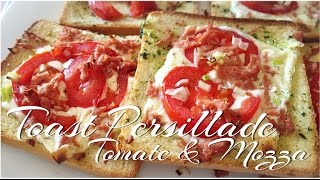 ❥ Toast Persillade Tomate amp Mozza [upl. by Rolan918]