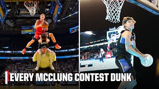 Every Mac McClung dunk from his backtoback NBA Dunk Contest wins 🏆  NBA on ESPN [upl. by Aicilef]