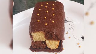 battenberg cake recipe  chocolate almond battenberg cake recipe [upl. by Kciredec]