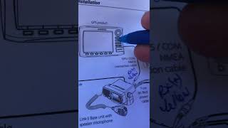 Connect ChartplotterGPS to VHF Radio for DSC and position data [upl. by Annia]