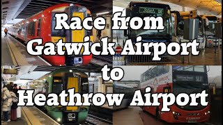 What Is The Best Way From Gatwick Airport To Heathrow Airport [upl. by Snider]