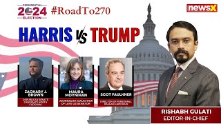 US Election 2024 Crucial Date Candidates and Implications for America’s Future Path  NewsX [upl. by Yrot]