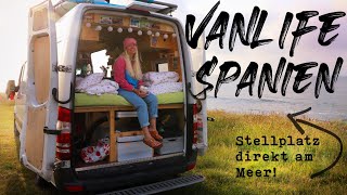 VANLIFE IN SPANIEN  Die SCHÖNSTEN Stellplätze an der Nordküste  Roadtrip Spanien  Vlog  Teil 3 [upl. by Acinet]