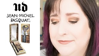 Urban Decay x JeanMichel Basquiat Gold Griot Palette  REVIEW  DEMO  SWATCHES [upl. by Frymire]