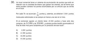 Modelo DEMRE matemática PDTPTUPAES admisión 2022  ejercicio 30 [upl. by Bui]