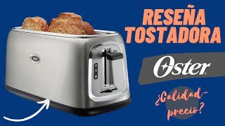 RESEÑA TOSTADORA 🍞Oster de 4 rebanadas   Milideas [upl. by Floro]