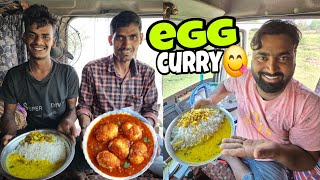 Rohit Shadi Nahi Karega  Aaj Banega Testy Egg Curry 😋  Truck Driver vlog [upl. by Derfliw942]