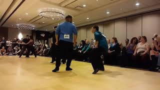 2017 Chicagoland adv JnJ WCS Brian Wong and Derek Leyva  West Coast Swing [upl. by Auqeenahs]