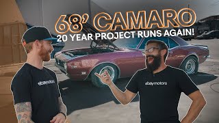 68’ Camaro Transforms with a New Engine Wheels Tires and More  Racecar Revival Ep 04 [upl. by Darcey535]