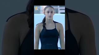 Cecilia Bragantini Beautiful Women Springboard Diving [upl. by Jandel]