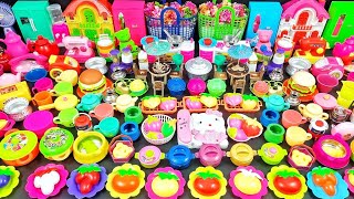 7 Minutes Satisfying with Unboxing Hello Kitty Sanrio Kitchen Set  Plastic Kitchen Set  ASMR Toys [upl. by Silvia]