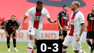 LE PSG SE BALADE À NICE 03RETOUR GAGNANT DE MBAPPÉ SUPER NAVAS LA SORTIE DE GUEYE À TOUT CHANGÉ [upl. by Halfon424]