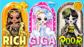 Rich vs Poor vs Giga Rich Girls  Extrema Makeover Fashion [upl. by Knobloch]