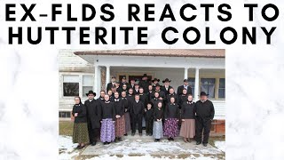 ExFLDS Reacts to Hutterite Colony [upl. by Afatsom692]