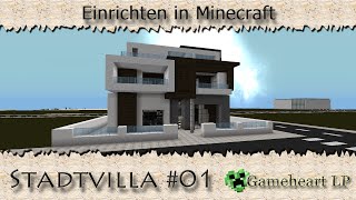 MINECRAFT  Stadtvilla 01  Einrichten in Minecraft [upl. by Vihs]