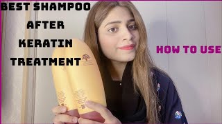 Arganmidas shampoo amp conditioner review Best shampoo to use after keratin treatment [upl. by Delos976]