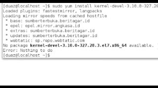 Virtualbox on Centos 7  No package kerneldevel3100327 available [upl. by Akenat]