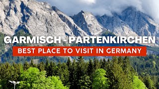 GarmischPartenkirchen Vlog One Day trip from Munich ജർമ്മനിBavarian Alps Germanys highest Peak [upl. by Etaner949]