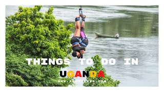 My TOP 3 PLACES TO VISIT and THINGS TO DO IN UGANDA missing home during quarantine [upl. by Dorrej]