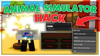 ANIMAL SIMULATOR SCRIPT HACK PASTEBIN GUI AUTO FARM INFINITE COINS amp XP  MORE [upl. by Atinej]