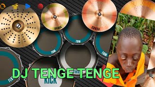 DJ TENGE TENGE VIRAL TIK TOK  REAL DRUM COVER [upl. by Purvis]