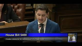 Rep Noah Arbit on the Passage of the Michigan Hate Crime Act 2024 [upl. by Thorndike83]