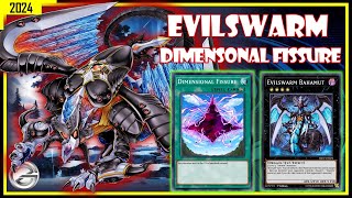 EVILSWARM DECK DIMENSIONAL FISSURE COMBO GAMEPLAY MARCH 2024  YUGIOH DUEL LINKS [upl. by Suzette75]