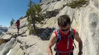 Half Dome Trail Run in Yosemite Valley [upl. by Cora]