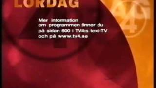 TV4 Avslutning 19980828 [upl. by Inoy]