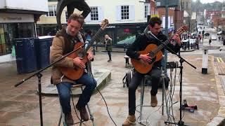 Tormenta de Fuego by duo  busking [upl. by Lepper]