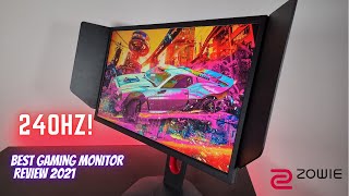 BenQ ZOWIE XL2546K eSports Gaming Monitor 2021 Review [upl. by Yarvis384]