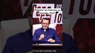 Pasteur Marcello il faut Préparer les hommes au mariage Part1 [upl. by Novyert10]