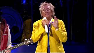 ROD Stewart CARLOS Santana LIVE Id Rather Go Blind 2015 ⭐ [upl. by Osrick138]