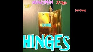 Replace Hinges Fix Sagging Door [upl. by Radmen424]