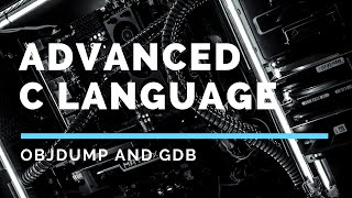 Advanced C objdump and gdb examples System Programming [upl. by Kama275]