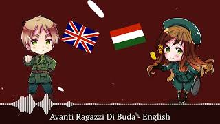 Avanti Ragazzi Di Buda English  Nightcore [upl. by Orlene]