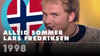 ALLTID SOMMER  LARS FREDRIKSEN Norway 1998 – Eurovision Song Contest HD [upl. by Nella]