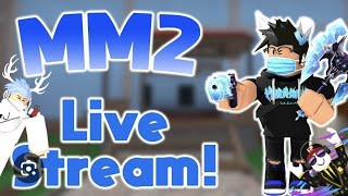 playing mm2 private server link in bio 🔴LIVE🔴 [upl. by Brosine43]