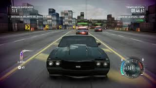 Chevrolet El Camino faceoff Cesar DeLeon vs quotPuppetquot  NFS The Run [upl. by Nomed]