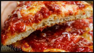 Comment Faire une Pizza Pan  Pate épaisse moelleuse friable Recette pour réussir la pizza maison [upl. by Arehsat]