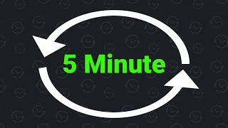 5 Minute Interval Timer [upl. by Amalie]