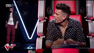 YouTube The Voice Romania Blind Audition Bogdan Ioan Earth Song Michael Jackson [upl. by Arrehs]