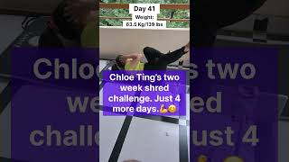 Chloe Ting’s 2 week shred challenge day10 glowup motivation [upl. by Ledarf]