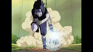 Sasuke VS Gaara  Sasuke lần đầu sử dụng Chidori [upl. by Trebla]