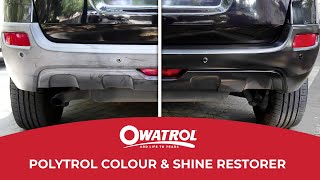 Owatrol Polytrol  Colour Restorer for PVC amp Chrome [upl. by Peadar598]