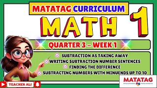 GRADE 1 MATH 1 QUARTER 3 WEEK 1 [upl. by Kariotta]