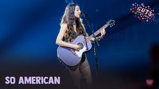 Olivia Rodrigo  so american Live at The GUTS Tour [upl. by Ataner]