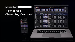 How to use streaming services  Tutorials  rekordbox ver 60 and after [upl. by Annuahs]